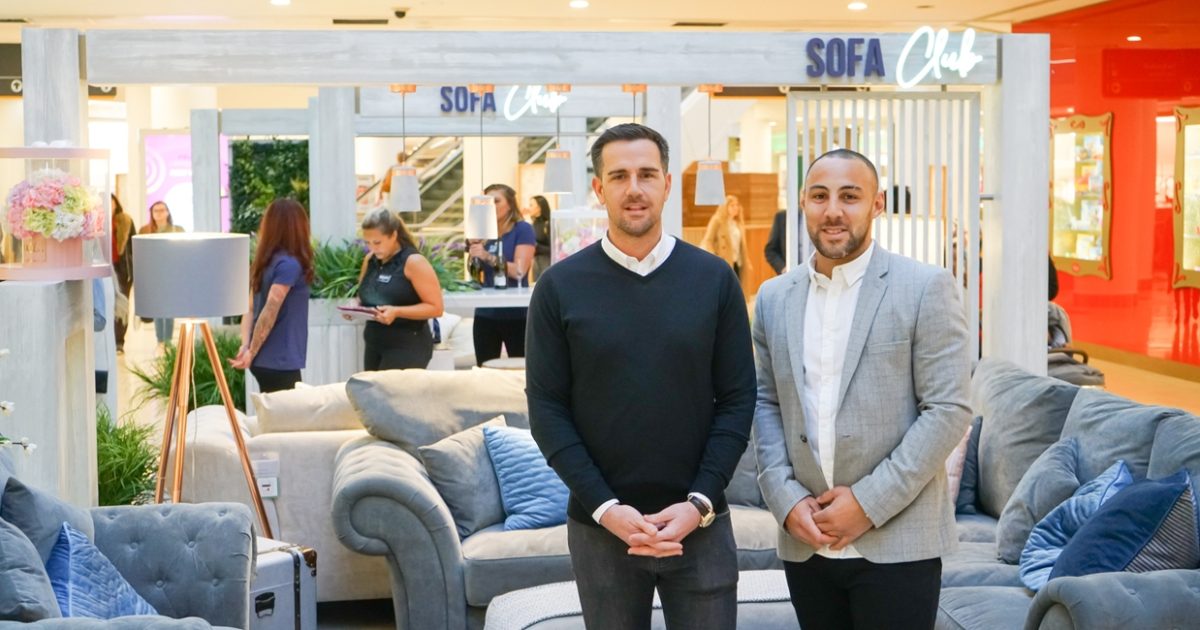 Mall world Tom O Neill on Sofa Club Furniture News