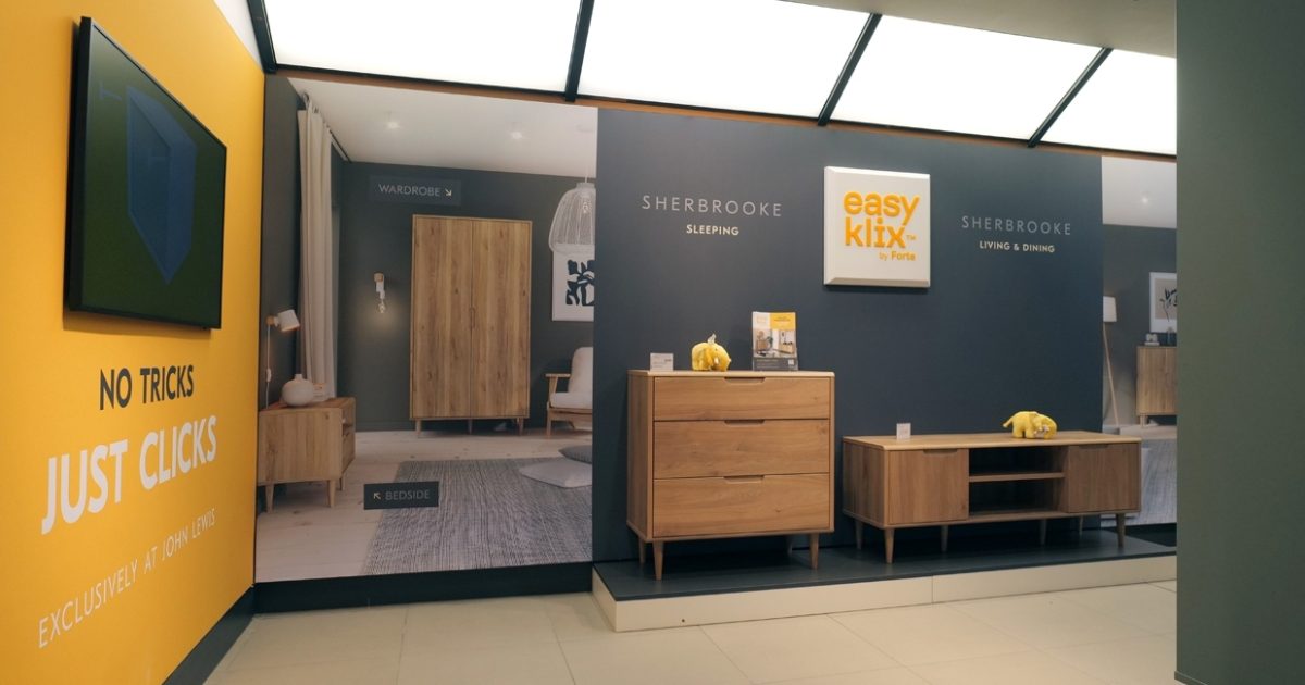 John Lewis ‘clicks’ with EasyKlix by Forte Furniture News