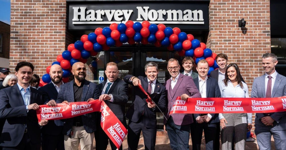Harvey Norman opens fourth UK store